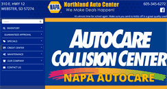 Desktop Screenshot of northlandautocenter.com